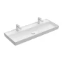 Villeroy & Boch Collaro Beépíthető mosdó 120x47 cm, CeramicPlus felülettel, stone white 4A33C1RW