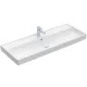 Villeroy & Boch Collaro Beépíthető mosdó 120x47 cm, CeramicPlus felület, alpin fehér 4A33C5R1