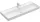 Villeroy & Boch Collaro Beépíthető mosdó 120x47 cm, CeramicPlus felület, Stone White 4A33C5RW