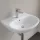 Villeroy & Boch O.novo fali kerámia mosdó 55x44 cm csaplyukkal és túlfolyóval, alpin fehér 4A405501