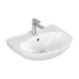 Villeroy & Boch O.novo fali kerámia mosdó 55x44 cm csaplyukkal és túlfolyóval, alpin fehér 4A405501