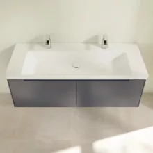   Villeroy & Boch Subway 3.0 beépíthető mosdó 130x47cm, túlfolyó nélkül 4A70D101