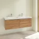 Villeroy & Boch Subway 3.0 beépíthető mosdó 130x47 cm 4A70D401