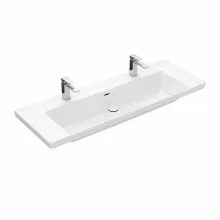   Villeroy & Boch Subway 3.0 beépíthető mosdó 130x47 cm, CeramicPlus felülettel 4A70D4R1
