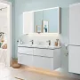Villeroy & Boch Subway 3.0 beépíthető dupla mosdó 130x47 cm 4A71D501