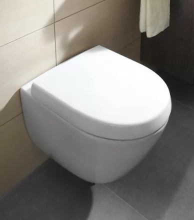 Villeroy & Boch Subway 2.0 Gyűrű nélküli mélyöblítésű WC kompakt 355 x 480 mm 5606R001