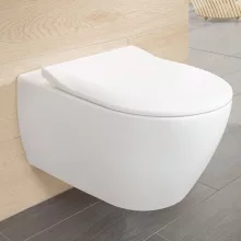   Villeroy & Boch Subway 2.0 fali WC csésze ülőkével, perem nélküli öblítéssel 5614R201