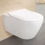Villeroy & Boch Subway 2.0 fali WC csésze ülőkével, perem nélküli öblítéssel, alpesi fehér 5614R2R1