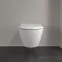 Villeroy & Boch Subway 2.0 fali WC csésze ülőkével, perem nélküli öblítéssel, alpesi fehér 5614R2R1