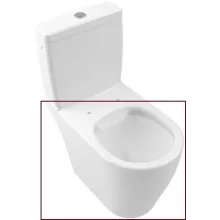   Villeroy & Boch Avento monoblokkos kerámia WC csésze DirectFlush rendszerrel, alpin fehér 5644R001