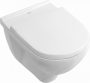 Villeroy & Boch O.Novo mélyöblítésű fali WC sof-close WC ülőkével (Kombipack) 5660H101