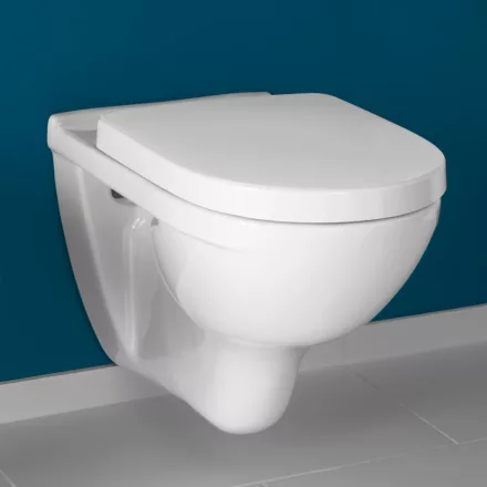Villeroy & Boch O.novo fali WC CeramicPlus, ülőkével 5660HRR1