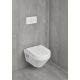 Villeroy & Boch Architectura kombipack fali WC  Rimless TwistFlush öblítés és Duroplast ülőkével, fehér 5684CL01