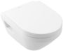 Villeroy & Boch Architectura kombipack fali WC  Rimless TwistFlush öblítés és Duroplast ülőkével, fehér 5684CL01