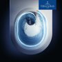 Villeroy & Boch Architectura kombipack szögletes fali WC  Rimless TwistFlush öblítés és Duroplast ülőkével, fehér 5685CL01