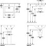 Villeroy & Boch Subway 2.0 Kézmosó 500 X 400 mm 73155001