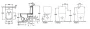 Villeroy & Boch Avento kerámia kombi WC tartály, stone white 775811RW