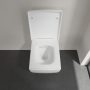 Villeroy & Boch Memento 2.0 szögletes WC-ülőke, Soft Close, Stone White 8M24S1RW