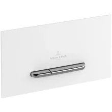   Villeroy & Boch ViConnect 300S Nyomólap, fényes fehér 92216168