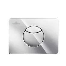   Villeroy & Boch ViConnect dual flush nyomólap, fényes króm 92248561