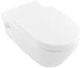 Villeroy & Boch ViCare levehető Duroplaszt WC-ülőke SoftClosing mechanizmussal, alpin fehér 9M51B101