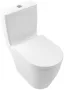 Villeroy & Boch Avento Duroplast WC ülőke soft-close mechanizmussal, stone white 9M77C1RW