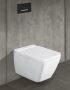 Villeroy & Boch Finion Soft Close WC ülőke, nemesacél zsanérokkal, alpin fehér 9M88S1R1