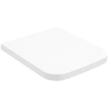   Villeroy & Boch Finion Soft Close WC ülőke, nemesacél zsanérokkal, Stone White 9M88S1RW