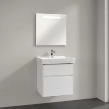   Villeroy & Boch More To See One Tükör 60x60 cm LED-világítással és rögzítőkészlettel A430A600