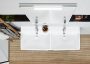 Villeroy & Boch More To See One Tükör 60x60 cm LED-világítással és rögzítőkészlettel A430A600