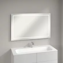   Villeroy & Boch Finion Tükör 120x75 LED-világítással, Négyszög F6001200