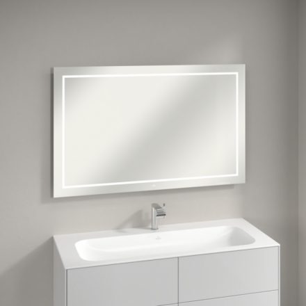 Villeroy & Boch Finion Tükör 120x75 LED-világítással, Négyszög F6001200