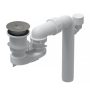 Villeroy & Boch ViFlow le- és beépített túlfolyó garnitúra, szürke U9095303S