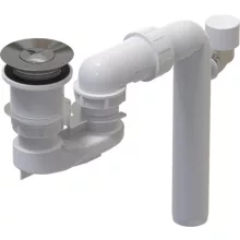   Villeroy & Boch ViFlow le- és beépített túlfolyó garnitúra, matt kőfehér U909530RW