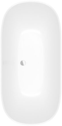 Villeroy & Boch Antheus szabadon álló fürdőkád 1550x750 mm, kőfehér UBQ155ANH7F400V-RW