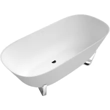   Villeroy & Boch Antheus szabadon álló Quaryl fürdőkád 1750x800 mm, kőfehér UBQ175ANH7F400V-RW