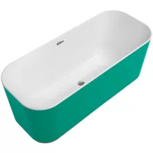   Villeroy & Boch Finion szabadonálló Quaryl fürdőkád 170x70 Emotion funkcióval, Colour on Demand, fehér UBQ177FIN7A1BCV301