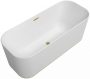 Villeroy & Boch Finion szabadonálló Qaryl fürdőkád 170x70 Design gyűrűvel Gold, fehér UBQ177FIN7A300V201