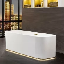   Villeroy & Boch Finion szabadonálló kád 170x70 kádtöltővel Emotion funkcióval, fehér UBQ177FIN7N300V101