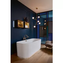   Villeroy & Boch Finion szabadonálló kád 170x70 kádtöltővel Emotion funkcióval, kőfehér UBQ177FIN7N300V1RW