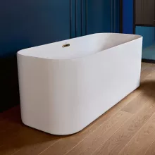   Villeroy & Boch Finion szabadonálló kád 170x70 kádtöltővel, le- és túlfolyóval Gold, kőfehér UBQ177FIN7N300V4RW