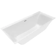   Villeroy & Boch Subway 3.0 Quaryl® fürdőkád 180x80 SilentFlow kádtöltővel, túlfolyóval UBQ180SBW2TDV-01