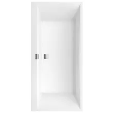   Villeroy & Boch Squaro Edge 12 beépíthető Quaryl fürdőkád 1900x900 mm, alpesi fehér UBQ190SQE2DV-01