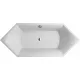 Villeroy & Boch Squaro beépíthető Quaryl hatszögletű fürdőkád 1900x800 mm, alpesi fehér UBQ190SQR6V-01
