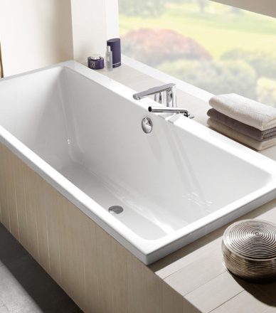 Villeroy & Boch Subway 170x750 középlefolyós akril kád, alpesi fehér UBA170SUB2V-01