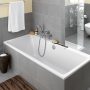Villeroy & Boch Subway 170x750 középlefolyós akril kád, alpesi fehér UBA170SUB2V-01