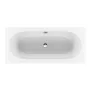 Villeroy & Boch Loop & Friends 1800x800 középlefolyós ovális akril kád, alpesi fehér UBA180LFO2V-01