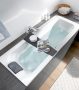 Villeroy & Boch Loop & Friends 180x80 középlefolyós akril kád, alpesi fehér UBA180LFS2V-01