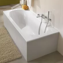   Villeroy & Boch Oberon beépíthető Quaryl fürdőkád 1800x800, alpesi fehér UBQ180OBE2V-01