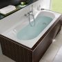 Villeroy & Boch Oberon beépíthető Quaryl fürdőkád 1800x800, alpesi fehér UBQ180OBE2V-01